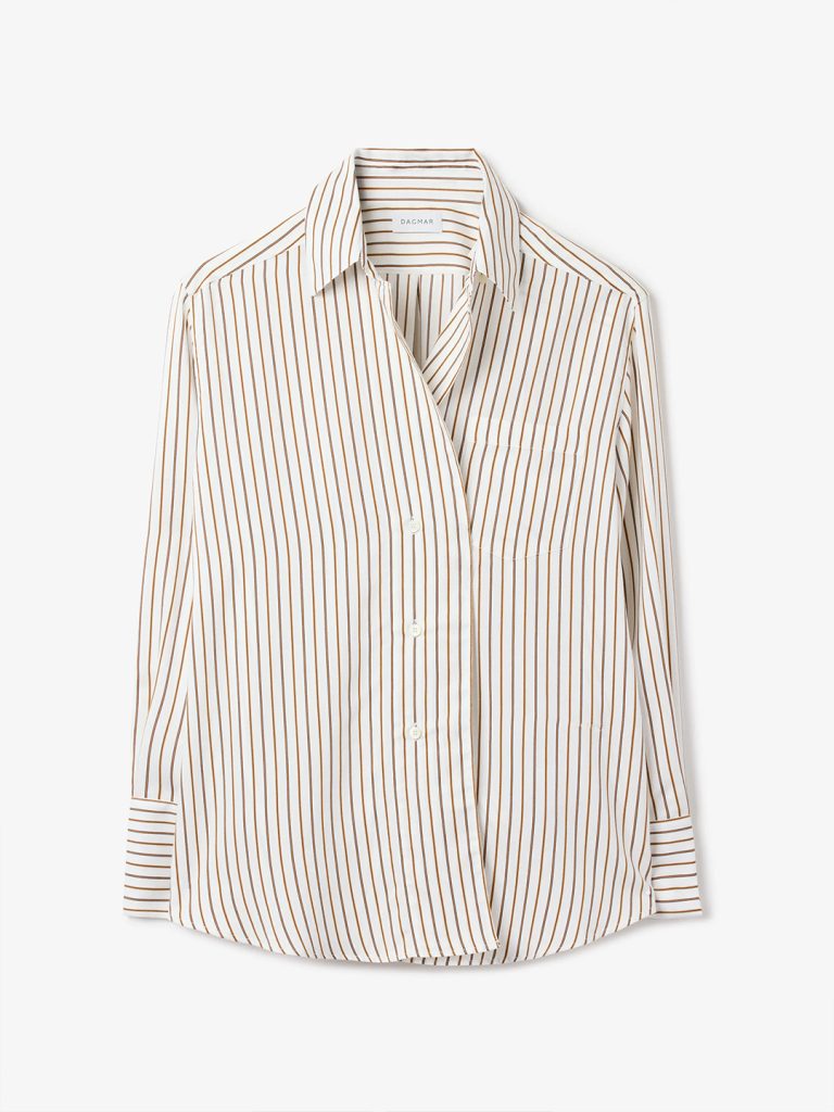 A1789-Fluid-Stripe-Shirt-House-of-Dagmar-Cream-White-Front-Flat-Lay
