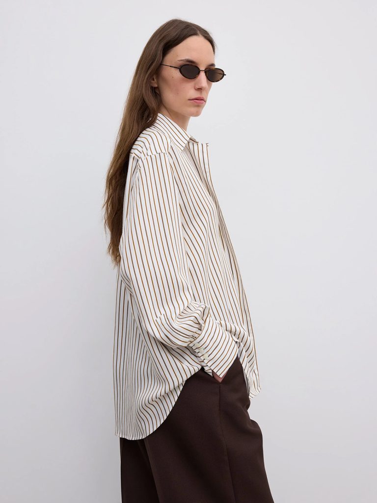 A1789-Fluid-Stripe-Shirt-House-of-Dagmar-Cream-White-Side