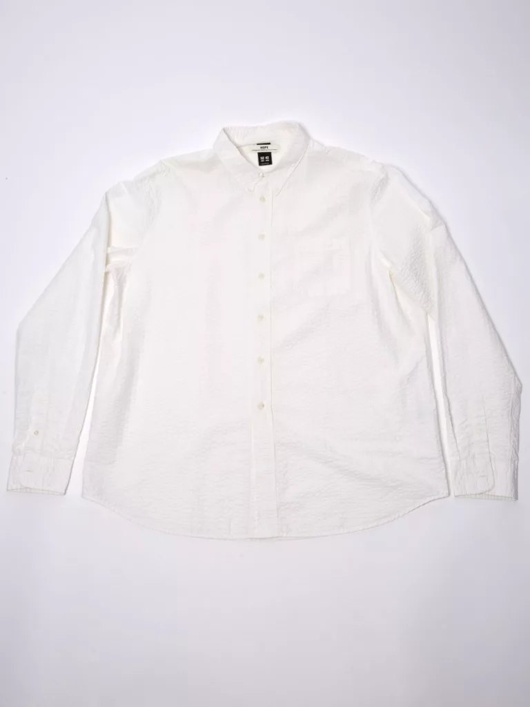 B0555-Air-Pocket-BD-Shirt-Hope-Sthlm-White-Front-Flat-Lay