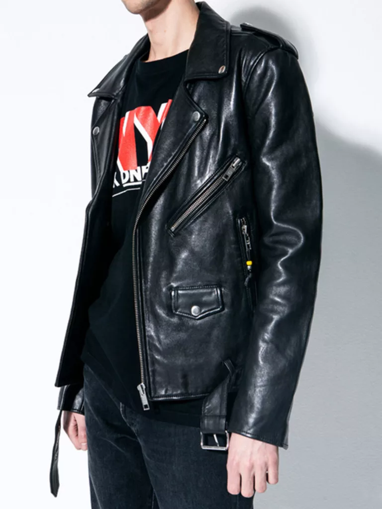 B0880-Leather-Jacket-5-Blk-Dnm-Black-Side