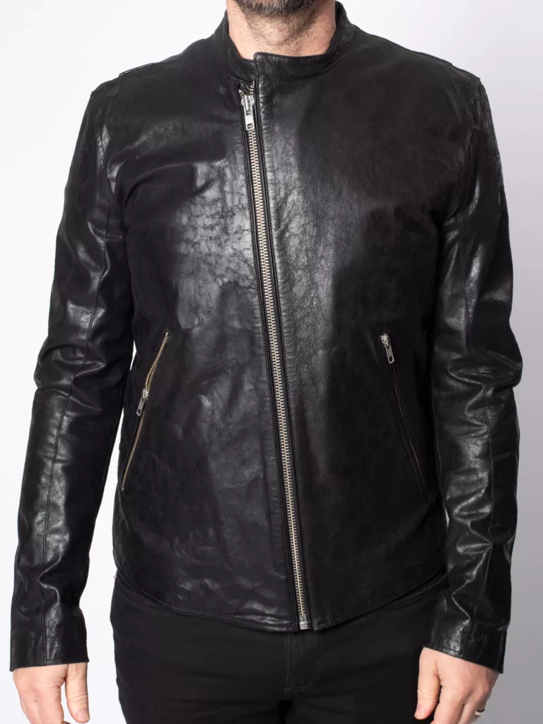 B0950-Leather-Jacket-14-Blk-Dnm-Black-Front