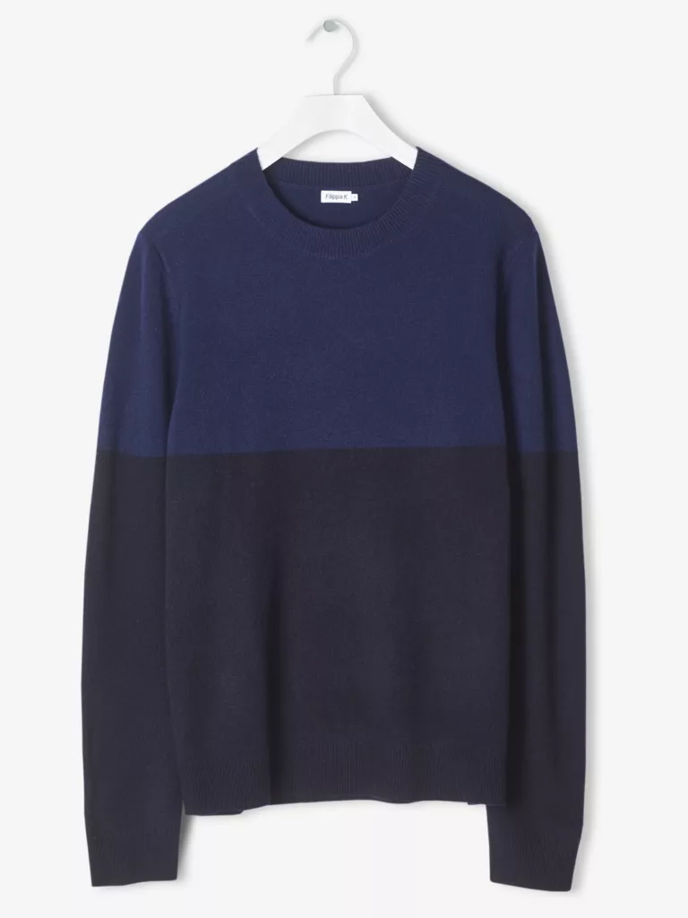 Wool Colour Block Sweater