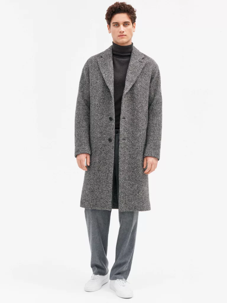 Luke Herringbone Coat