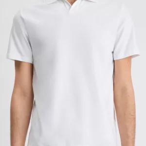 Stretch Cotton Polo T-Shirt