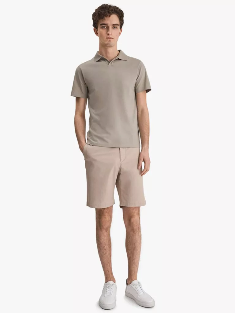 B1158-Toby-Twill-Short-Filippa-K-Khaki-Front-Full-Body