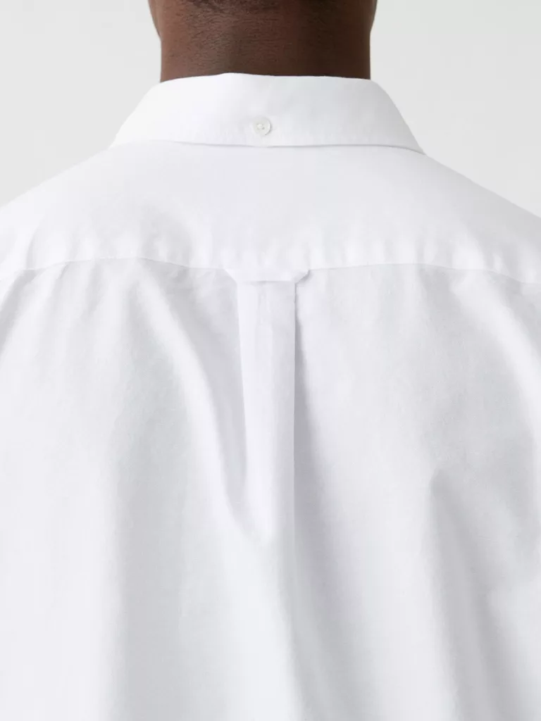 B1199-Button-Down-Shirt-Hope-Sthlm-White-Close-up-Neck