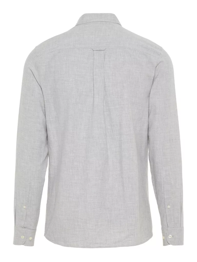 B1205-Daniel-Light-Flannel-Shirt-J-Lindeberg-Stone-Grey-Flat-Lay-Back