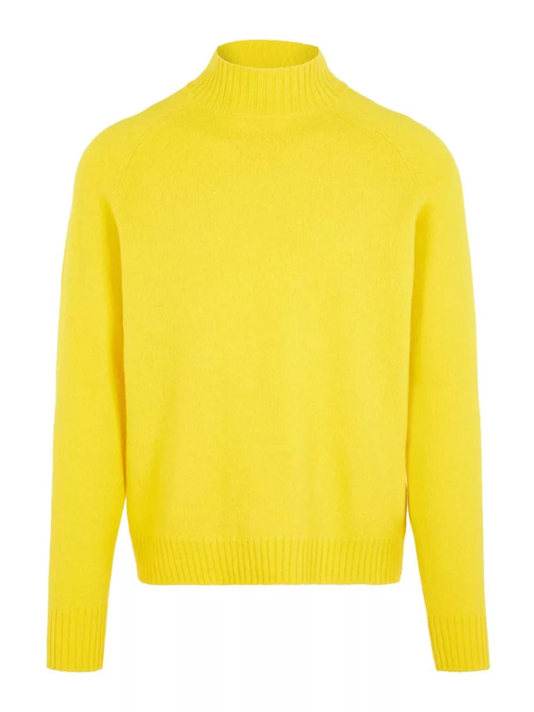 B1208-Tony-Brushed-Wool-Sweater-J-Lindeberg-Sun-Yellow-Flat-Lay-Front
