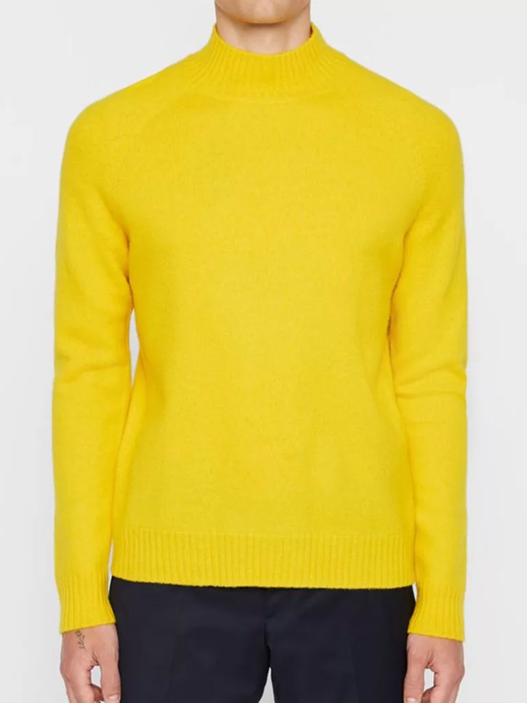 B1208-Tony-Brushed-Wool-Sweater-J-Lindeberg-Sun-Yellow-Front