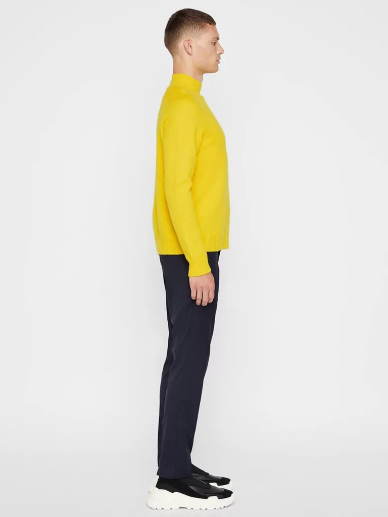 B1208-Tony-Brushed-Wool-Sweater-J-Lindeberg-Sun-Yellow-Full-Body-Side