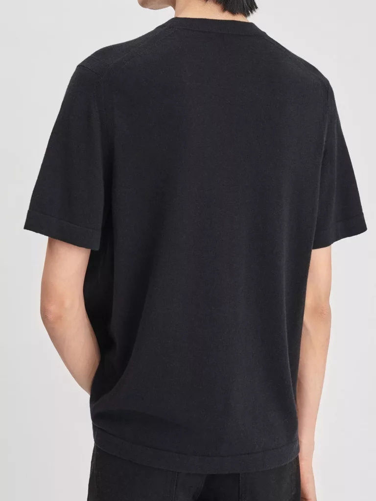 B1217-Knitted-T-shirt-Filippa-K-Black-Back