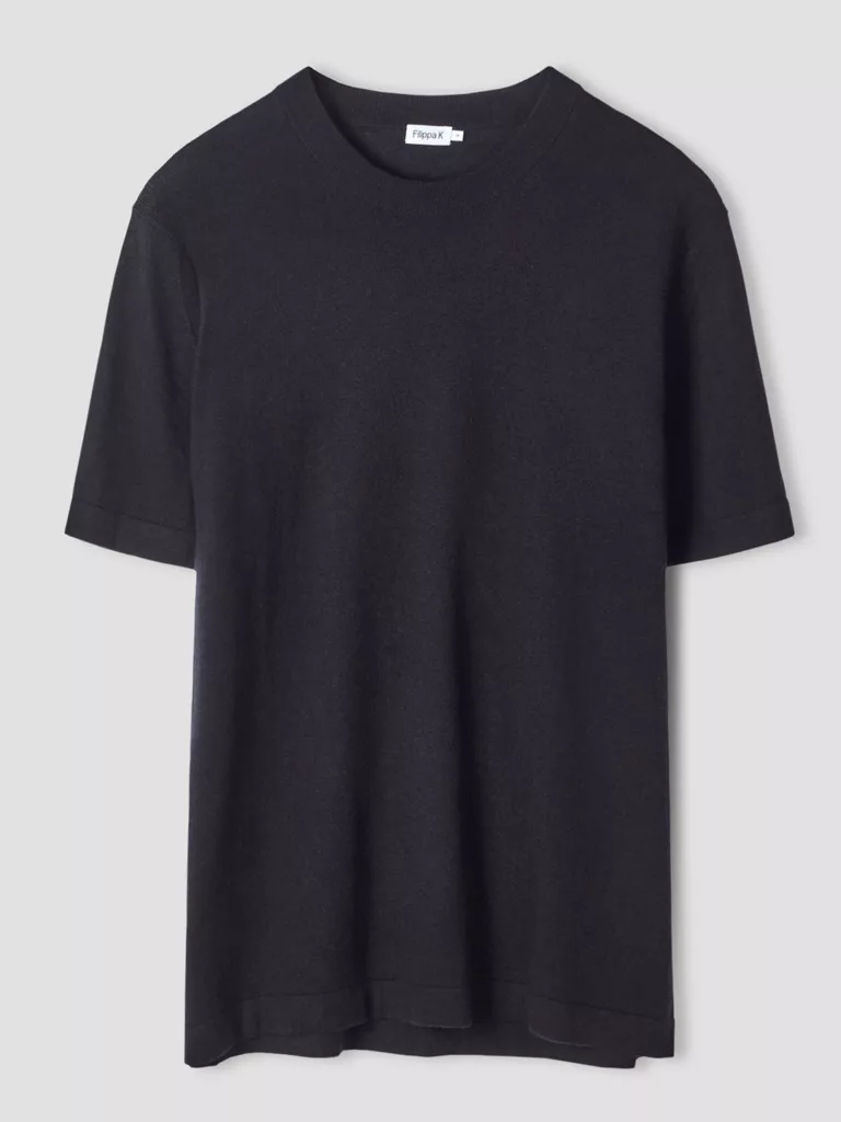 B1217-Knitted-T-shirt-Filippa-K-Black-Flat-Lay