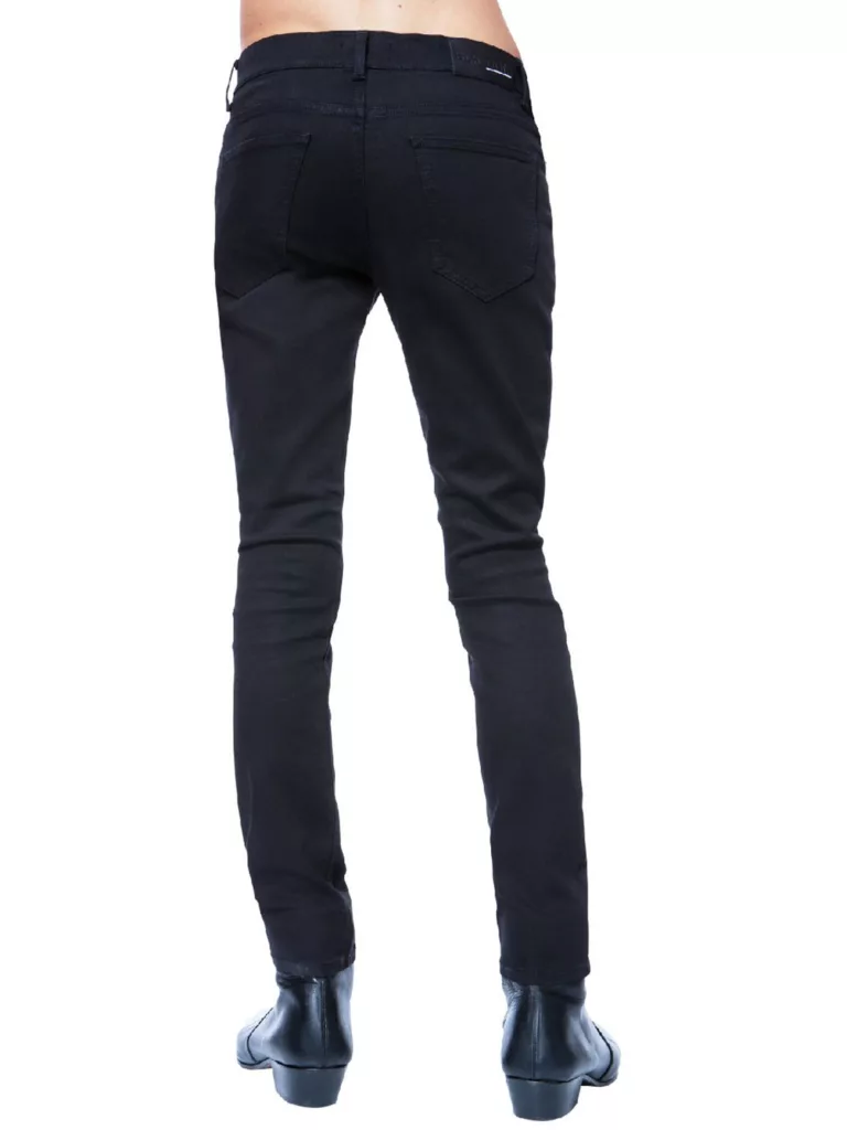 B1236-Jeans-25-Blk-Dnm-Lenox-Black-Back