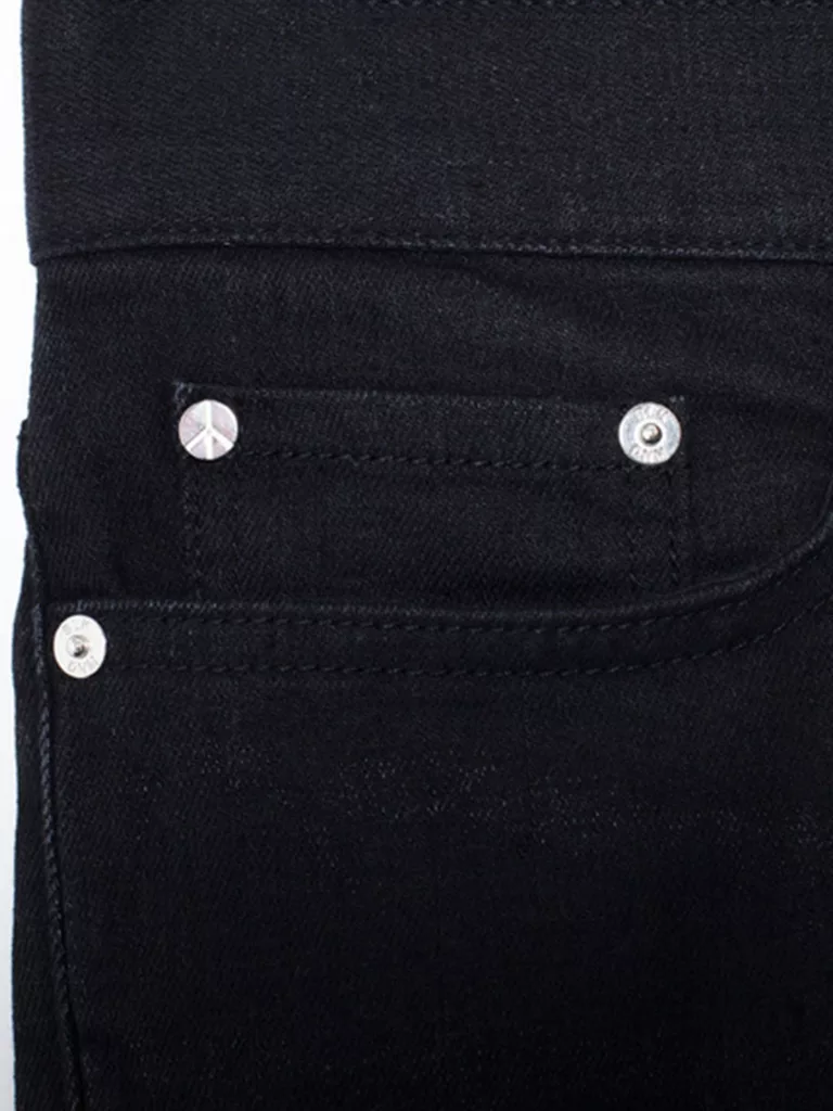 B1238-Jeans-5-Blk-Dnm-Irving-Black-Front-Fabric-Close-Up