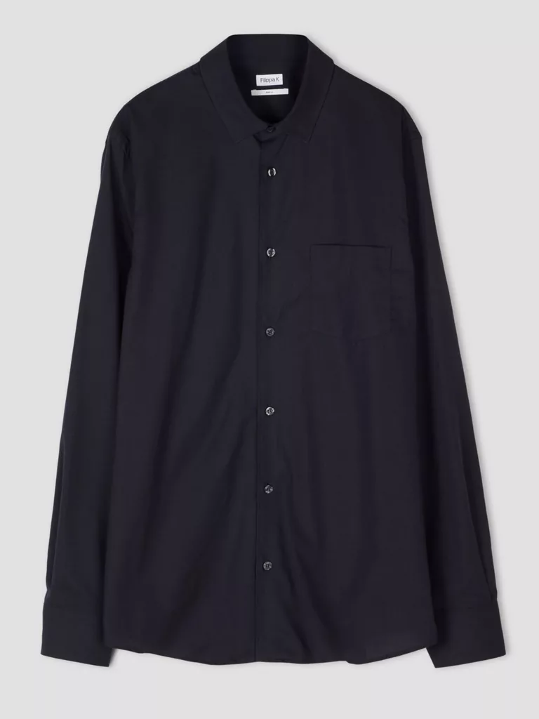 B1241-Tim-Light-Oxford-Shirt-Filippa-K-Dk-Navy-Flat-Lay