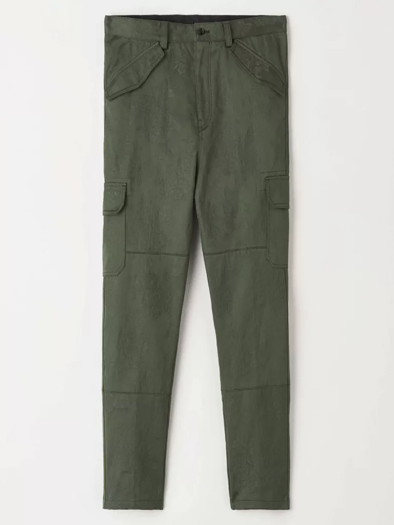 B1274-Tool-Cargo-Trouser-Tiger-of-Sweden-Dk-Green-Front-Flat-Lay