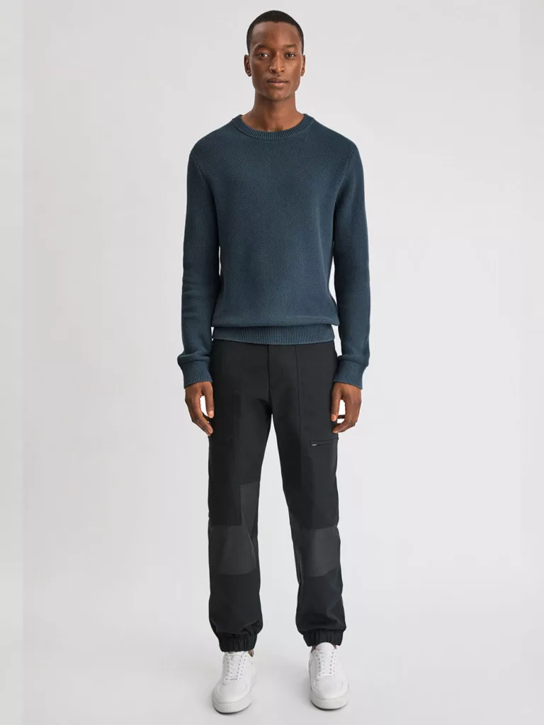 B1280-Clarke-Sweater-Filippa-K-Blue-Grey-Front-Full-Body