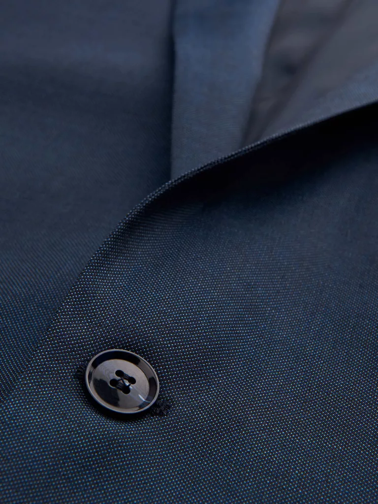 B1294-Jil-9-Blazer-Tiger-of-Sweden-Country-Blue-Front-Side-Close-Up-Fabric
