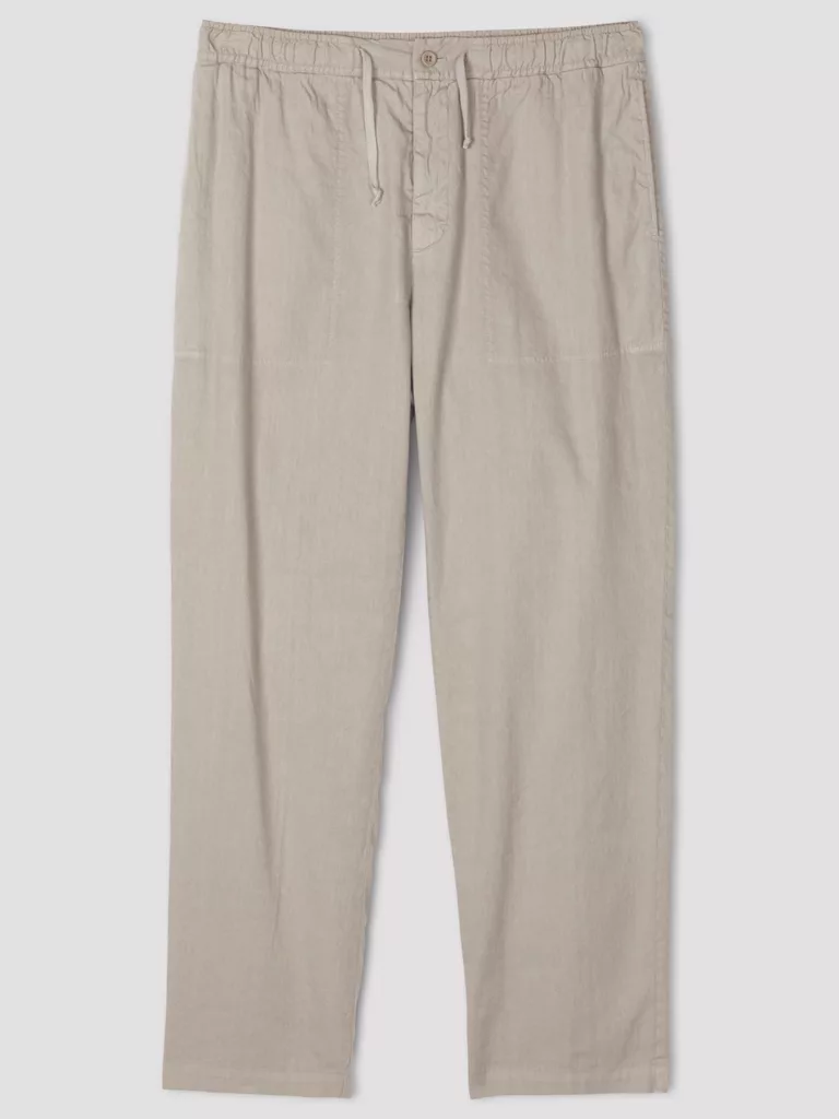 B1311-Theodore-Linen-Trouser-Filippa-K-Grey-Beige-Front-Flat-Lay