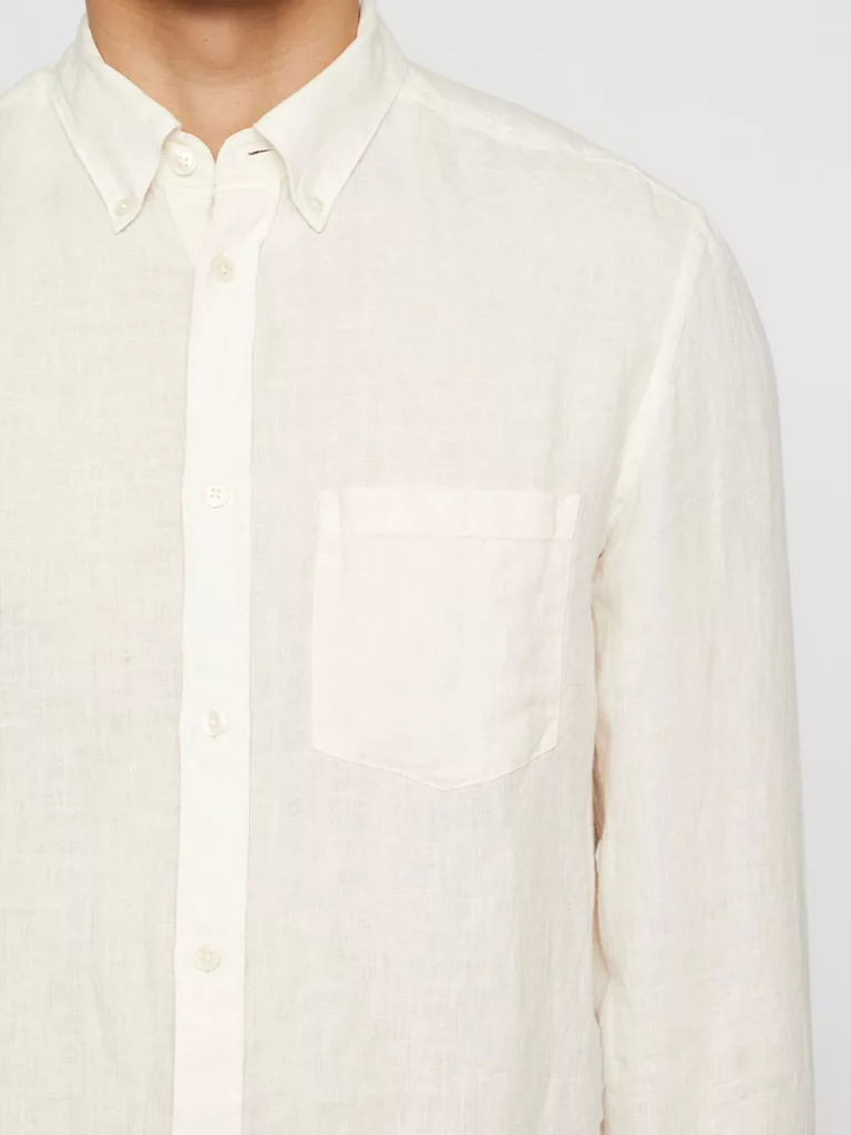 B1316-Daniel-Linen-Shirt-J-Lindeberg-Cloud-White-Front-Close-Up