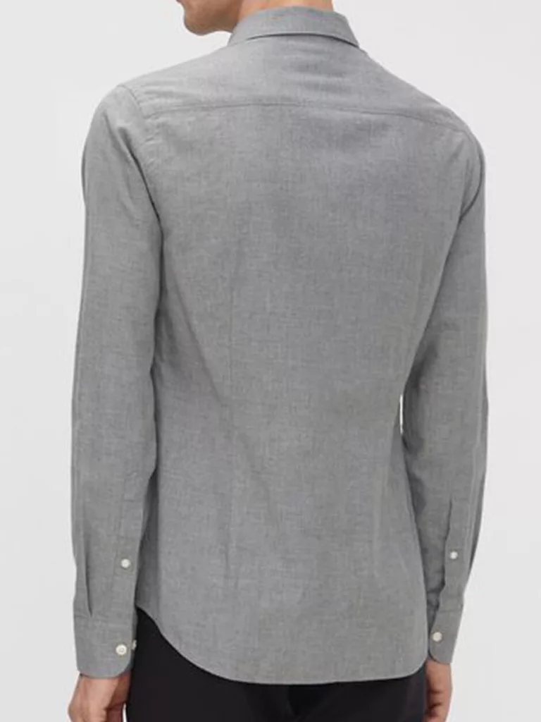 B1332-Light-Flannel-Slim-Shirt-J-Lindeberg-Granite-Back