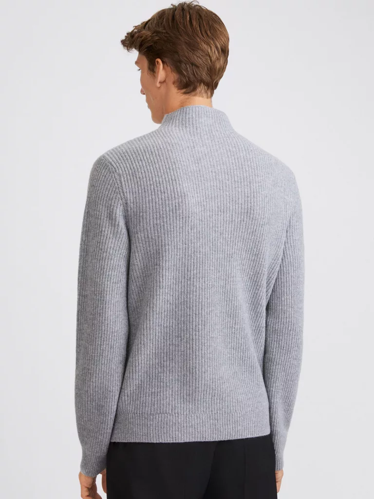 B1360-Harrod-Sweater-Filippa-K-Warm-Grey-Melange-Back