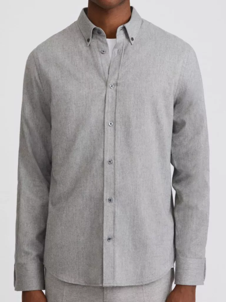 B1362-Lewis-Flannel-Shirt-Filippa-K-Grey-Melange-Front