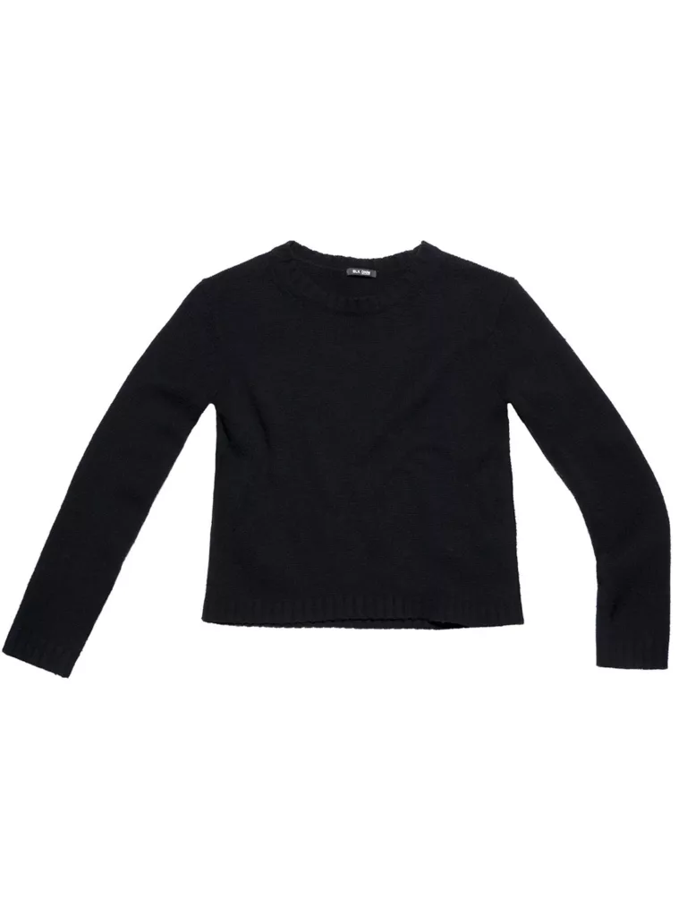B1371-Knit-Sweater-5-Blk-Dnm-Black-Front-Flat-Lay