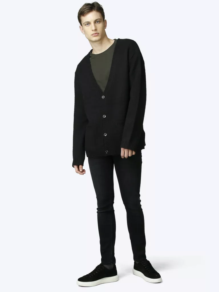 B1372-Knit-Cardigan-20-Blk-Dnm-Black-Front-Full-Body