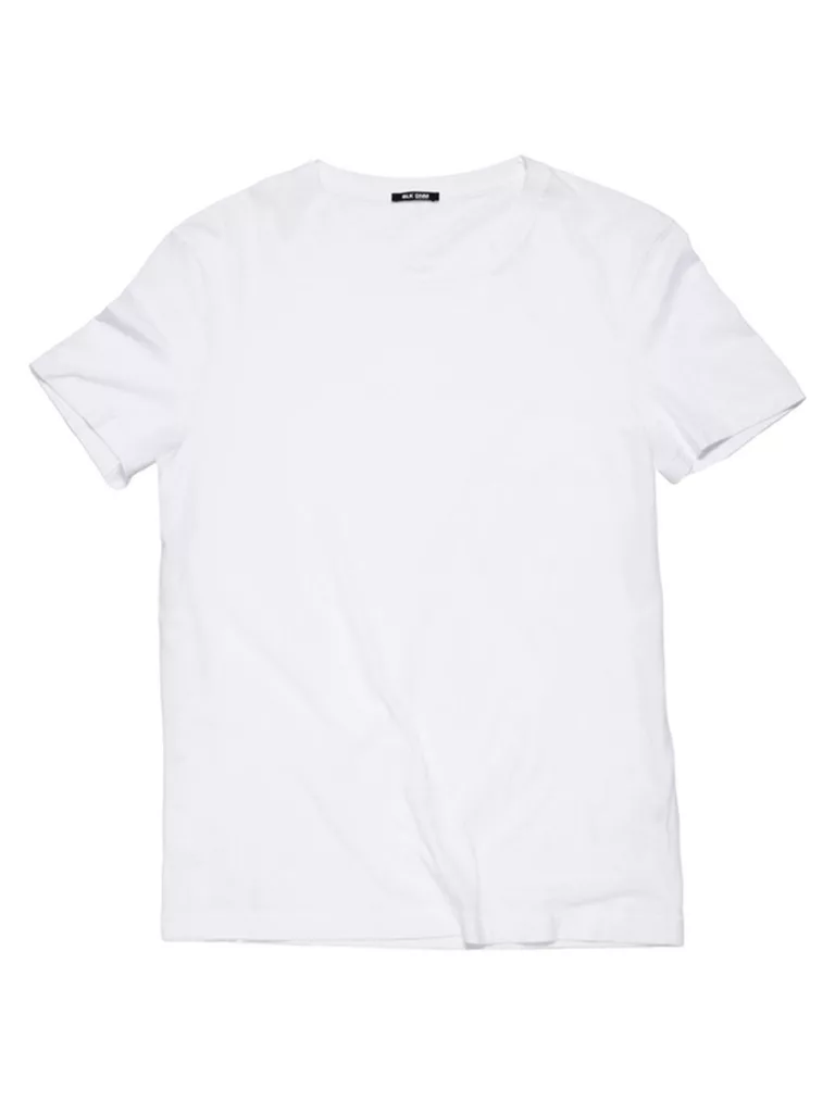 B1414-T-Shirt-25-Blk-Dnm-White-Front-Flat-Lay