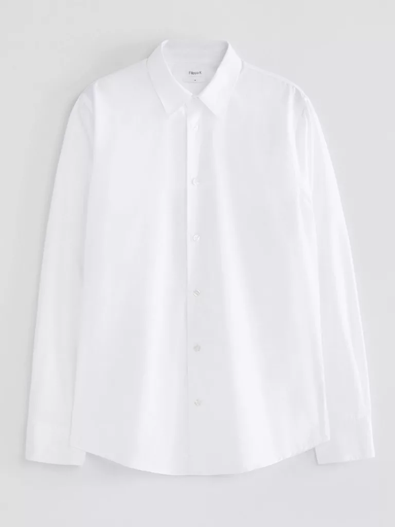B1431W-Lewis-Shirt-Filippa-K-White-Front-Flat-Lay