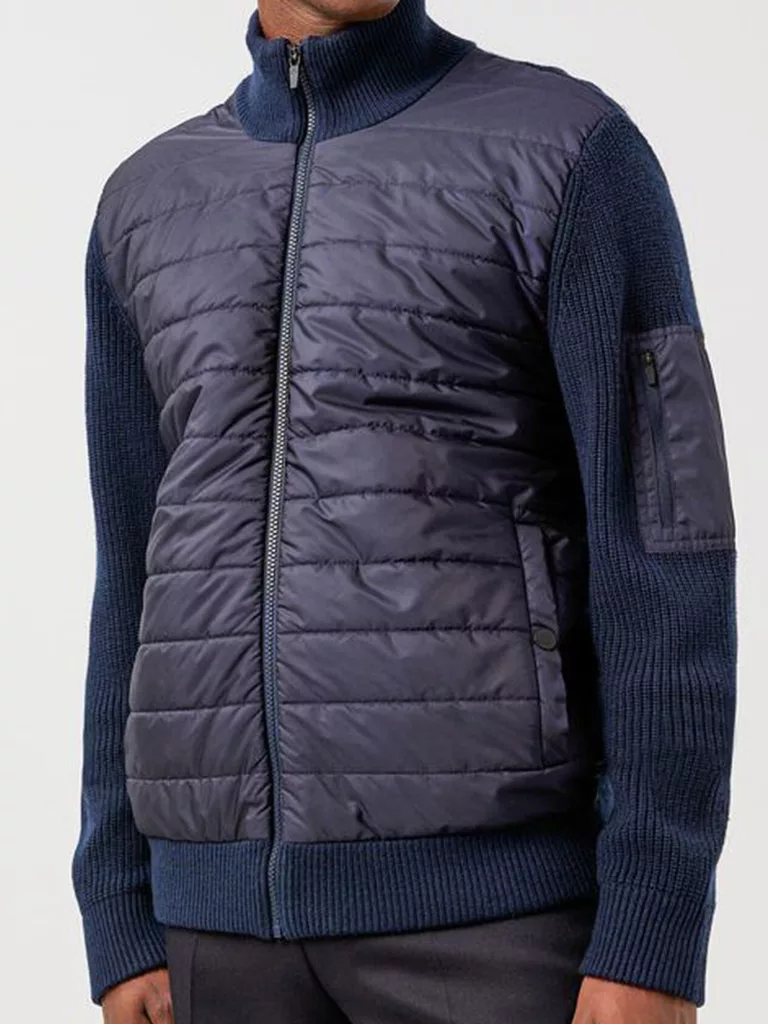 Beck Knitted Hybrid Jacket