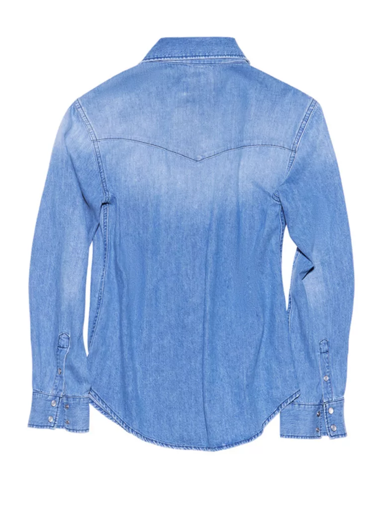 B1486-Jeans-Shirt-5-Blk-Dnm-Coney-Blue-Back-Flat-Lay