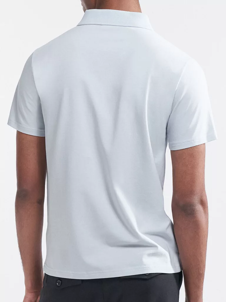 B1487-Stretch-Cotton-Polo-T-Shirt-Filippa-K-Soft-Blue-Back