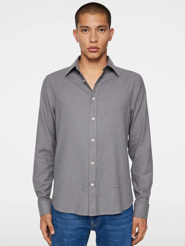 B1507-Light-Flannel-Slim-Shirt-J-Lindeberg-Night-Owl-Front