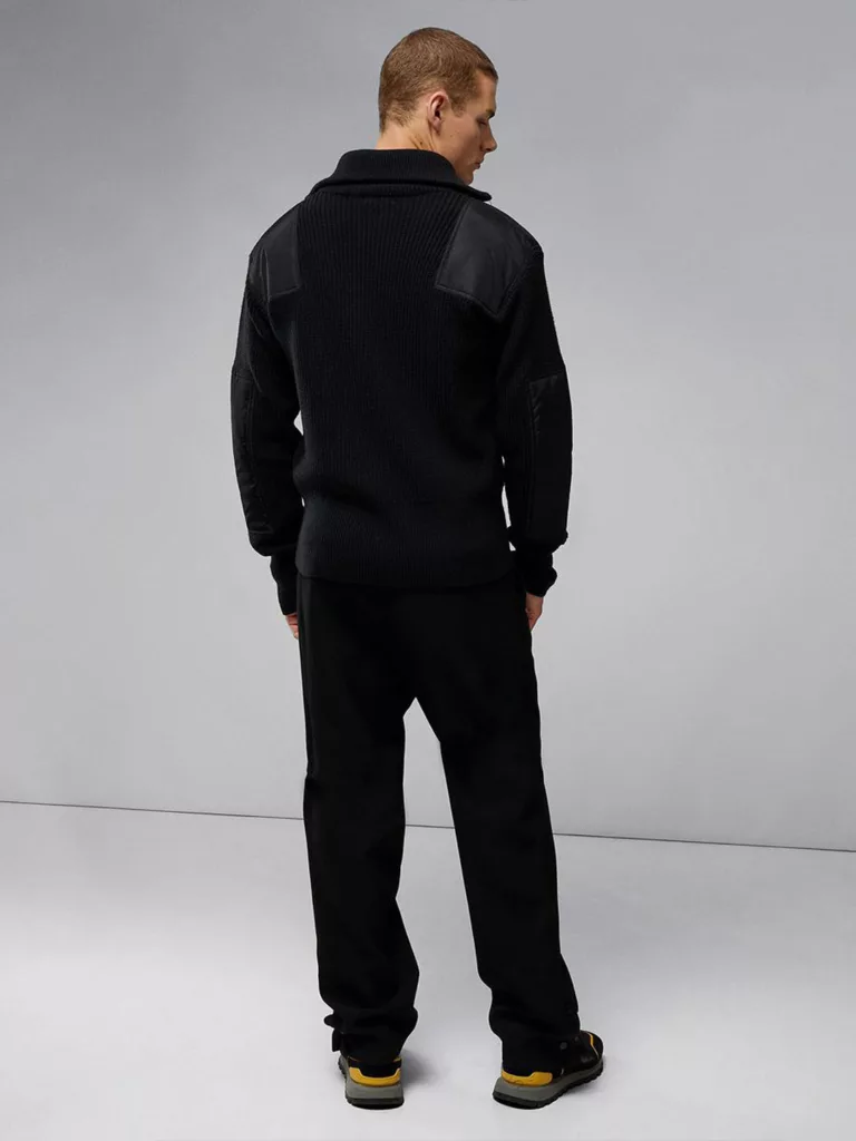 B1525-Ethan-Chunky-Half-Zip-Sweater-J-Lindeberg-Black-Back-Full-Body