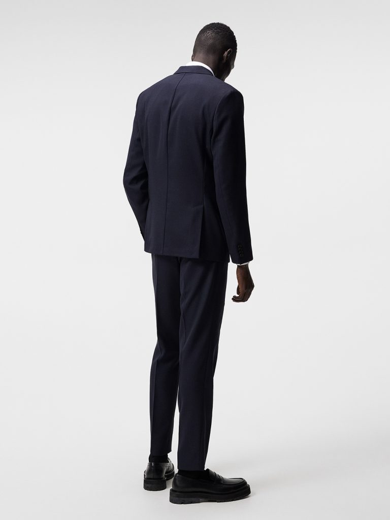 B1623-Hopper-U-Active-Hopsack-Blazer-J-Lindeberg-JL-Navy-Back-Full-Body