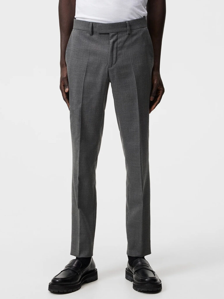 B1624-Grant-Active-Hopsack-Pants-J-Lindeberg-Grey-Melange-Front