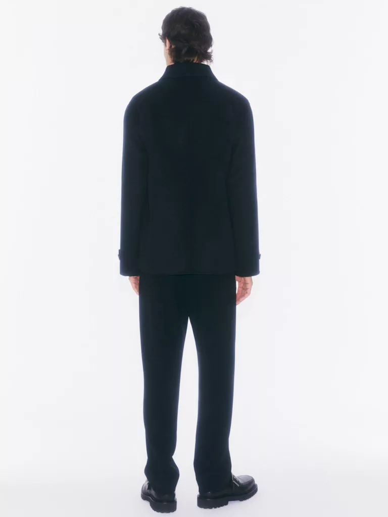 B1632-Wool-Cashmere-Jacket-Filippa-K-Black-Full-Body-Back