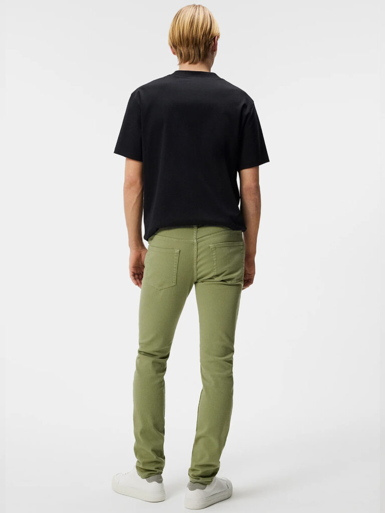 B1641-Jay-LHT-Slim-Jeans-J.Lindeberg-Oil-Green-Back-Full-Body