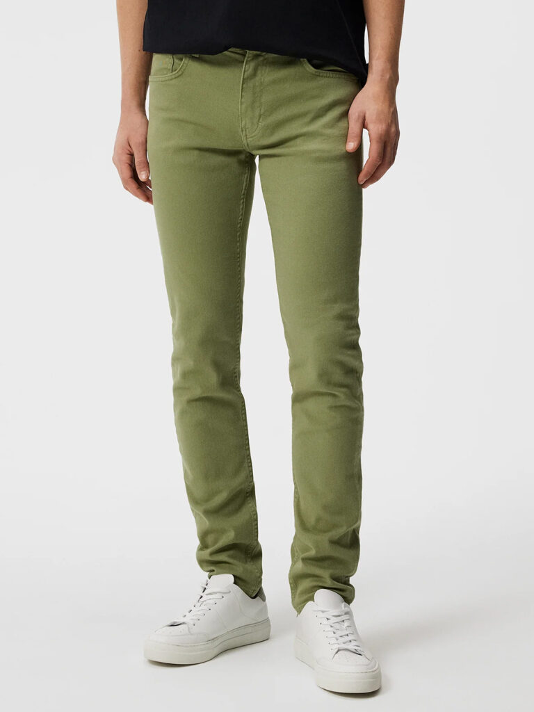 B1641-Jay-LHT-Slim-Jeans-JL-Oil-Green-Front