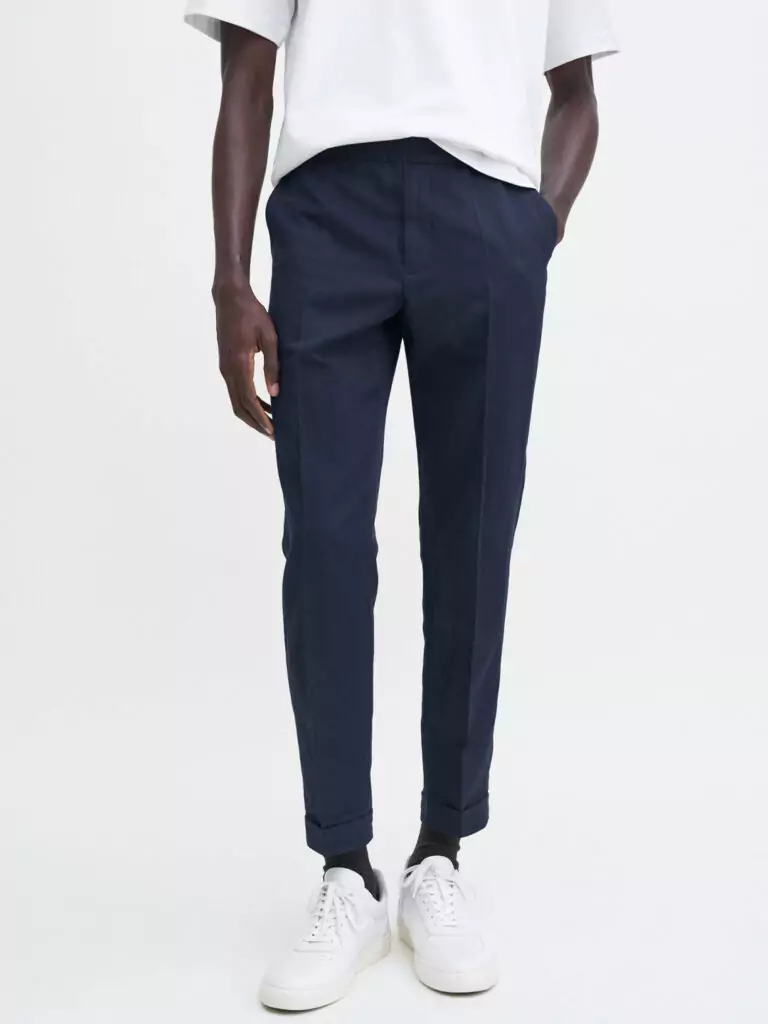 B1657-Terry-Linen-Trouser-Filippa-K-Navy-Front