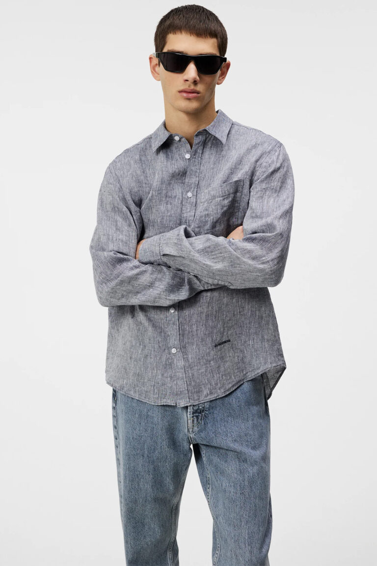 B1663-Slim-LS-Linen-Shirt-JL-JLNavy-Front