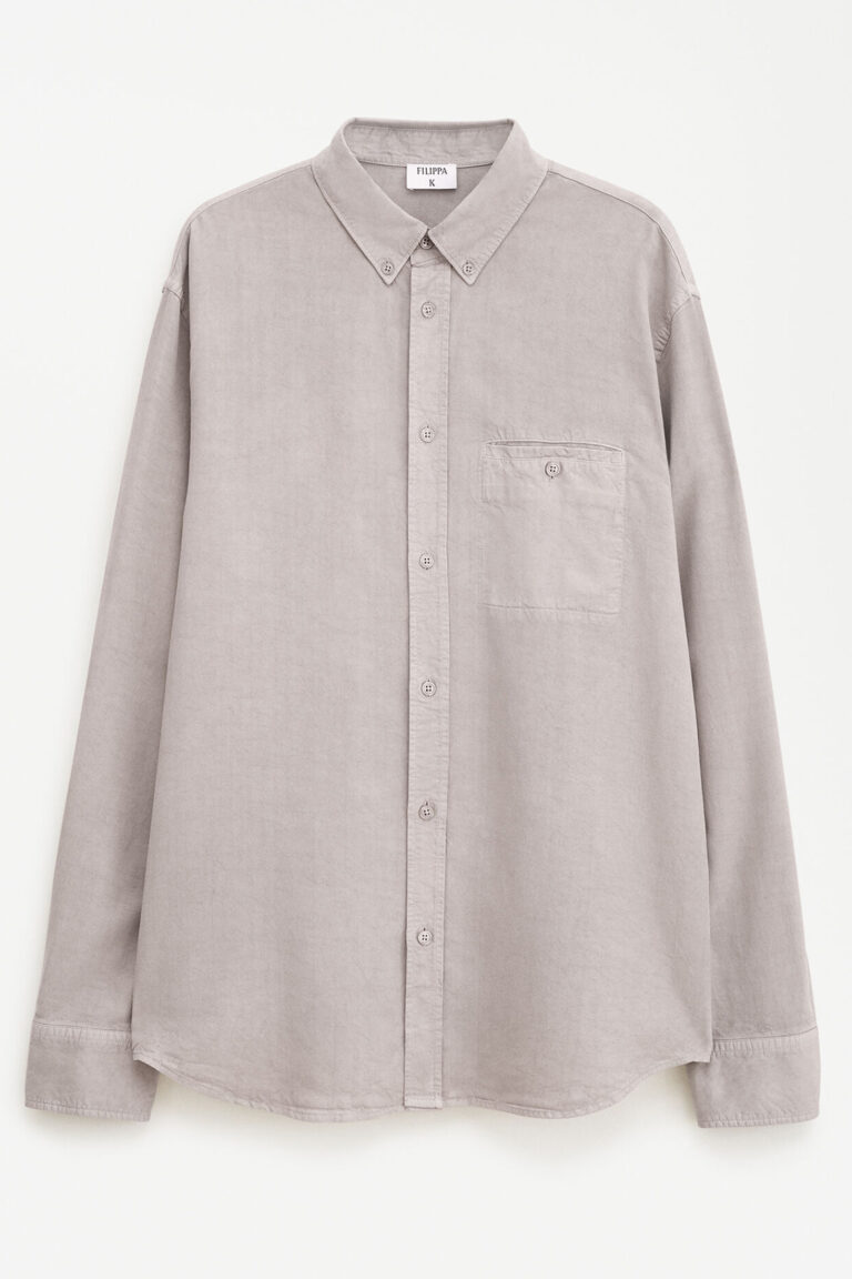 B1668-Zachary-Shirt-FK-Faded-Khaki-Flat-Lay