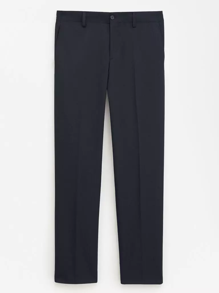 B1670-Elastic-Waist-Tailored-Trouser-FK-Black-Flat-Lay