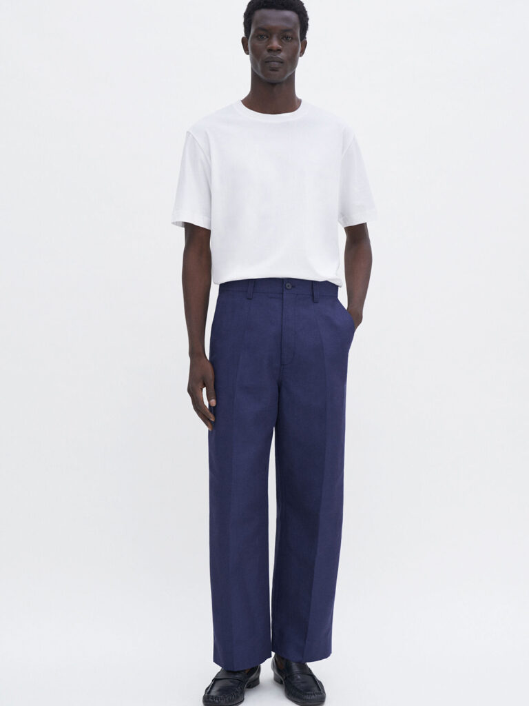 B1709-Oversized-Work-Trousers-Filippa-K-Navy-Full-Body-Front