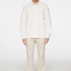 Reg LS Crinkle Jersey Shirt