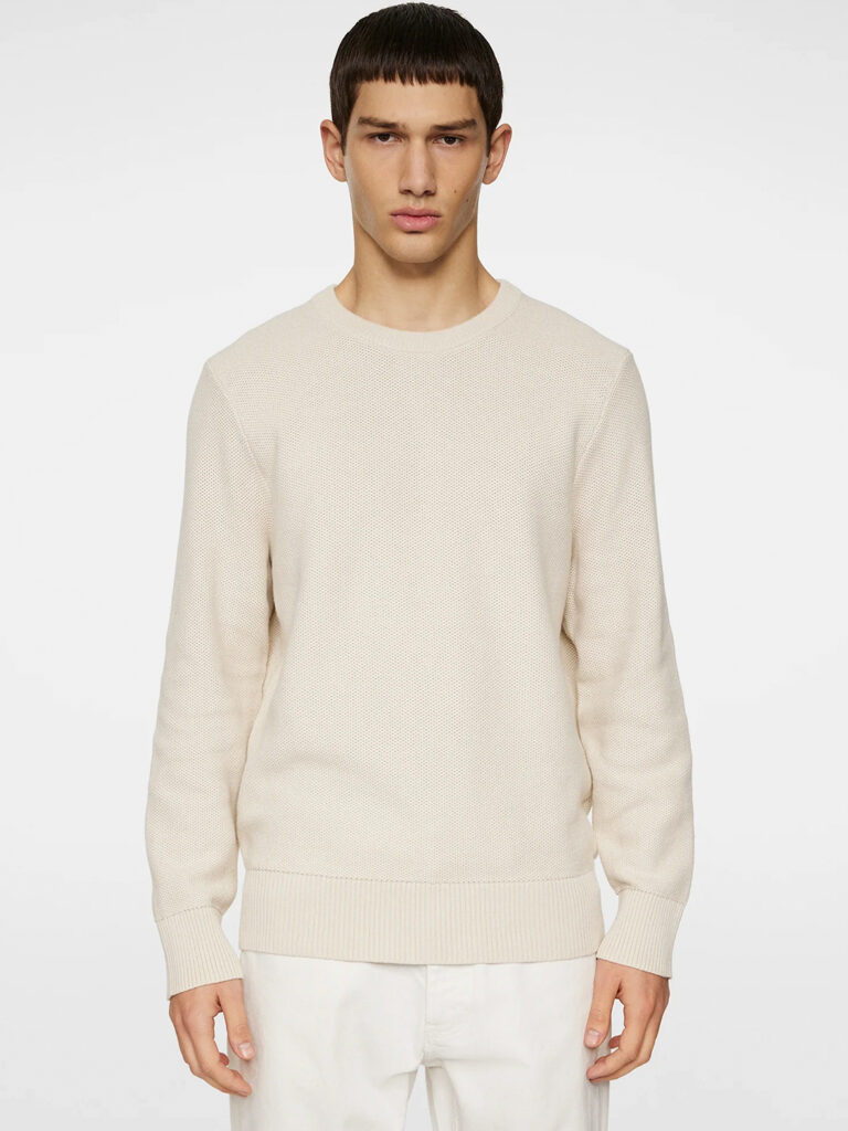 B1717-Arthur-Knit-Organic-Cotton-J-Lindeberg-Moonbeam-Front