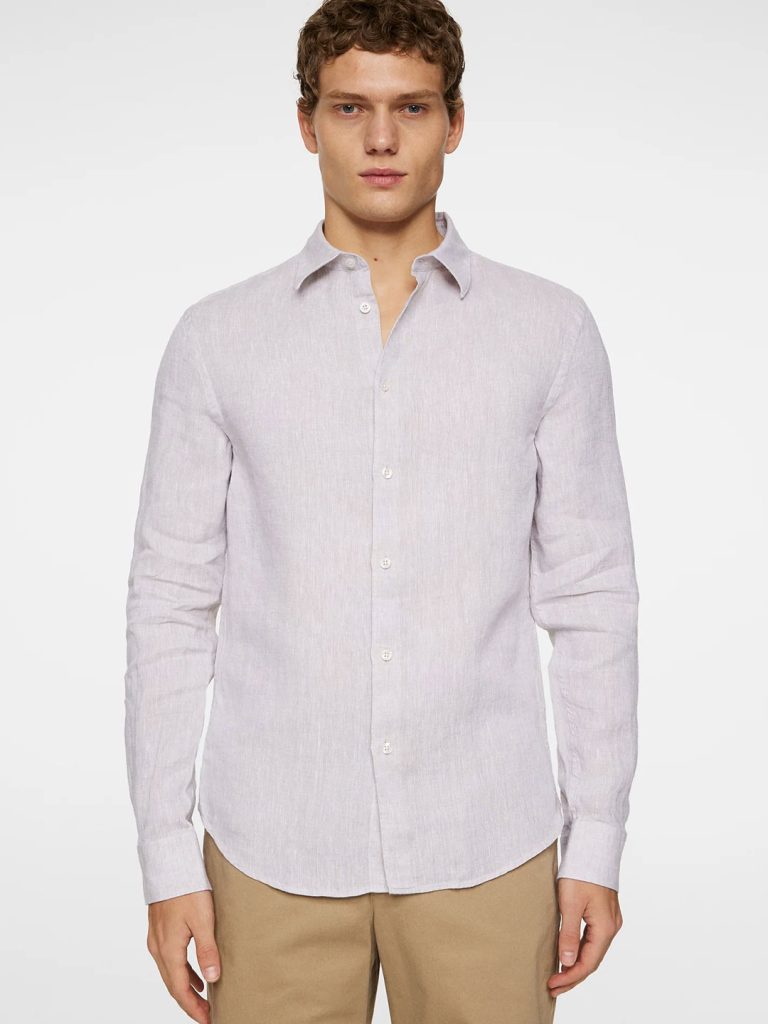 B1726-Slim-LS-Linen-Melange-Shirt-J-Lindeberg-Moonbeam-Front