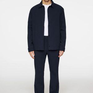 Celian Seersucker Overshirt
